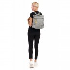 Rucksack Marry 18015, Farbe: schwarz, grau, blau/petrol, braun, taupe/khaki, grün/oliv, rot/weinrot, rosa/pink, orange, beige, Marke: Suri Frey, Abmessungen in cm: 35x34x17, Bild 4 von 8