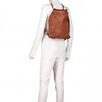 Beuteltasche / Rucksack Anchor-Love Nora B3.9964 Oriental Mustard, Farbe: gelb, Marke: Harbour 2nd, EAN: 4046478046450, Abmessungen in cm: 26.5x31x8, Bild 6 von 7