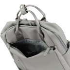 Rucksack RS62 Light Grey, Farbe: grau, Marke: Franky, EAN: 4251672764226, Abmessungen in cm: 28x40x13, Bild 5 von 7