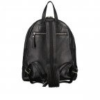 Rucksack Infinity Heidrun Dunkelblau, Farbe: blau/petrol, Marke: Hausfelder Manufaktur, EAN: 4065646005174, Abmessungen in cm: 26x31x11, Bild 4 von 9