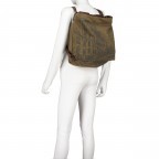 Rucksack / Beuteltasche Canvas Brook B3.8315 Oriental Mustard, Farbe: gelb, Marke: Harbour 2nd, EAN: 4046478056701, Bild 5 von 6