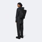 Rucksack Buckle Backpack Mini Black, Farbe: schwarz, Marke: Rains, EAN: 5711747498665, Abmessungen in cm: 29x42x8, Bild 3 von 5