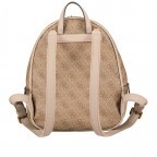 Rucksack Manhattan Latte Logo, Farbe: braun, Marke: Guess, EAN: 0190231484158, Abmessungen in cm: 22x28x10, Bild 4 von 6