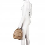 Rucksack Manhattan Latte Logo, Farbe: braun, Marke: Guess, EAN: 0190231484158, Abmessungen in cm: 22x28x10, Bild 5 von 6