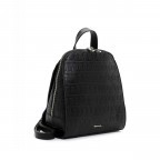Rucksack Julia Black, Farbe: schwarz, Marke: Tamaris, EAN: 4063512072374, Abmessungen in cm: 25x28x13, Bild 2 von 5