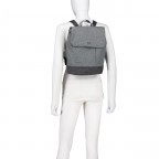 Rucksack Benno BE130 mit Laptopfach 13 Zoll Ocean, Farbe: grün/oliv, Marke: Zwei, EAN: 4250257931862, Abmessungen in cm: 28x35x11, Bild 5 von 6