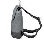 Rucksack Benno BE130 mit Laptopfach 13 Zoll Ocean, Farbe: grün/oliv, Marke: Zwei, EAN: 4250257931862, Abmessungen in cm: 28x35x11, Bild 3 von 6