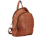 Rucksack New-Lines Madra NL.11449 Charming Cognac, Farbe: cognac, Marke: Harbour 2nd, EAN: 4046478060043, Abmessungen in cm: 26x35x12, Bild 2 von 7