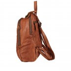 Rucksack New-Lines Madra NL.11449 Charming Cognac, Farbe: cognac, Marke: Harbour 2nd, EAN: 4046478060043, Abmessungen in cm: 26x35x12, Bild 3 von 7