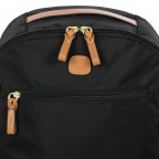 Rucksack X-BAG & X-Travel, Farbe: schwarz, blau/petrol, grün/oliv, Marke: Brics, Abmessungen in cm: 30x33x12, Bild 7 von 7