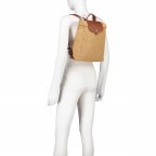 Rucksack Le Pliage Grenadine, Farbe: orange, Marke: Longchamp, EAN: 3597922383214, Abmessungen in cm: 26x28x10, Bild 5 von 6