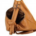 Rucksack Infinity Eva Curry, Farbe: gelb, Marke: Hausfelder Manufaktur, EAN: 4065646010680, Abmessungen in cm: 22.5x28x11, Bild 6 von 6