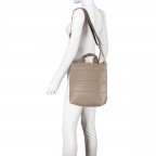 Rucksack / Umhängetasche Kaarina Xchange Bag XS Khaki, Farbe: taupe/khaki, Marke: Jost, EAN: 4025307784237, Abmessungen in cm: 24x32x9, Bild 6 von 9