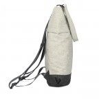 Rucksack / Umhängetasche Benno BE120 mit Laptopfach 13 Zoll Stone, Farbe: grau, Marke: Zwei, EAN: 4250257929586, Abmessungen in cm: 32x37x13, Bild 2 von 6