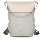 Rucksack / Umhängetasche Kim KIR120 mit Laptopfach 13 Zoll Sand, Farbe: beige, Marke: Zwei, EAN: 4250257929616, Abmessungen in cm: 32x38x13, Bild 6 von 7