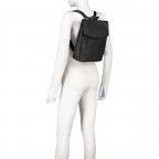 Rucksack Hellbeige, Farbe: beige, Marke: Hausfelder Manufaktur, EAN: 4065646011052, Abmessungen in cm: 22.5x31x9.5, Bild 6 von 7