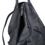 Rucksack Dunkelblau, Farbe: blau/petrol, Marke: Hausfelder Manufaktur, EAN: 4065646023895, Abmessungen in cm: 20x35x11, Bild 7 von 7