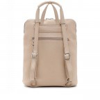 Rucksack Debby 13606, Farbe: schwarz, taupe/khaki, beige, weiß, Marke: Suri Frey, Abmessungen in cm: 28x33x12, Bild 3 von 7