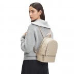 Rucksack Kroko Alita Backpack Almond Milk, Farbe: beige, Marke: Liebeskind Berlin, EAN: 4099593073542, Abmessungen in cm: 26x31.5x11, Bild 3 von 5