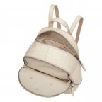 Rucksack Kroko Alita Backpack Almond Milk, Farbe: beige, Marke: Liebeskind Berlin, EAN: 4099593073542, Abmessungen in cm: 26x31.5x11, Bild 4 von 5