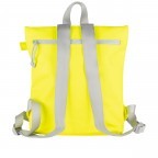 Rucksack Mart mit Rolltop Yellow Neon, Farbe: gelb, Marke: Blackbeat, EAN: 8720791043940, Abmessungen in cm: 27x32x8.5, Bild 3 von 5