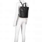 Rucksack Jamie's Orchard Mombin Jet Black, Farbe: schwarz, Marke: Aunts & Uncles, EAN: 4250394983571, Abmessungen in cm: 26x32x9, Bild 5 von 9