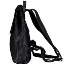 Rucksack Nappa, Farbe: schwarz, grau, blau/petrol, beige, weiß, Marke: Hausfelder Manufaktur, Abmessungen in cm: 24.5x31x9.5, Bild 3 von 6