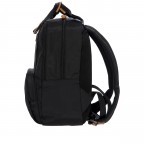 Rucksack X-BAG & X-Travel Urban Backpack Black, Farbe: schwarz, Marke: Brics, EAN: 8016623888071, Abmessungen in cm: 28x36x16, Bild 3 von 7
