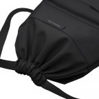 Rucksack / Sportbeutel Storberg All Black, Farbe: schwarz, Marke: Kapten & Son, EAN: 4251145237752, Abmessungen in cm: 33.5x45x5, Bild 5 von 5