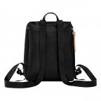 Rucksack Le Pliage City Backpack M Noir, Farbe: schwarz, Marke: Longchamp, EAN: 3597922384242, Abmessungen in cm: 26x28x10, Bild 3 von 6