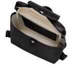 Rucksack Le Pliage City Backpack M Noir, Farbe: schwarz, Marke: Longchamp, EAN: 3597922384242, Abmessungen in cm: 26x28x10, Bild 6 von 6