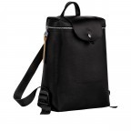 Rucksack Le Pliage City Backpack M Noir, Farbe: schwarz, Marke: Longchamp, EAN: 3597922384242, Abmessungen in cm: 26x28x10, Bild 2 von 6