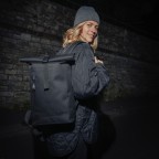 Rucksack Rolltop Small Monochrome Black, Farbe: schwarz, Marke: Got Bag, EAN: 4260483885488, Abmessungen in cm: 24x40x12, Bild 6 von 6