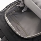 Rucksack Inner City Vogue S mit RFID-Schutz, Farbe: schwarz, blau/petrol, taupe/khaki, Marke: Hedgren, Abmessungen in cm: 23x30x8.5, Bild 5 von 8