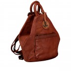 Rucksack Urban-Poets Xander UP-13340, Farbe: anthrazit, cognac, Marke: Harbour 2nd, Abmessungen in cm: 22x28x10.5, Bild 2 von 5