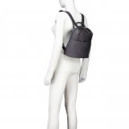 Rucksack MD20 QMT49, Farbe: grau, blau/petrol, taupe/khaki, Marke: Mandarina Duck, Abmessungen in cm: 27x29x12.2, Bild 5 von 6
