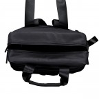 Rucksack City-Lights Hamburg L CL-12679, Farbe: anthrazit, blau/petrol, beige, Marke: Harbour 2nd, Abmessungen in cm: 26x30x12, Bild 6 von 6