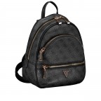 Rucksack Manhattan II 4G-Logo, Farbe: anthrazit, braun, Marke: Guess, Abmessungen in cm: 22x26x13, Bild 2 von 7