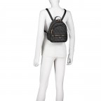 Rucksack Manhattan II 4G-Logo, Farbe: anthrazit, braun, Marke: Guess, Abmessungen in cm: 22x26x13, Bild 6 von 7