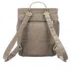 Rucksack Mademoiselle MR8 Cord, Farbe: grau, beige, Marke: Zwei, Abmessungen in cm: 24x29x13, Bild 5 von 5