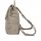 Rucksack Mademoiselle MR8 Cord, Farbe: grau, beige, Marke: Zwei, Abmessungen in cm: 24x29x13, Bild 4 von 5