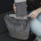Rucksack Mademoiselle MR13 Cord, Farbe: grau, beige, Marke: Zwei, Abmessungen in cm: 28x35x11, Bild 7 von 7