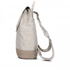 Rucksack Olli OR13, Farbe: grau, blau/petrol, beige, Marke: Zwei, Abmessungen in cm: 35x38x11, Bild 5 von 6
