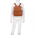 Rucksack Fall Relove Recycle, Farbe: schwarz, cognac, Marke: Valentino Bags, Abmessungen in cm: 29.5x30x15, Bild 5 von 6