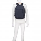 Rucksack Japan Re Toshimoi, Farbe: blau/petrol, taupe/khaki, beige, Marke: Aunts & Uncles, Abmessungen in cm: 24x40x11, Bild 4 von 7