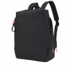 Rucksack String Akira mit Laptopfach 14 Zoll, Farbe: schwarz, grün/oliv, weiß, Marke: Hedgren, Abmessungen in cm: 29x38x13, Bild 2 von 8