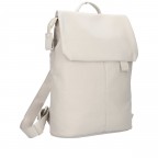 Rucksack Mademoiselle.Tex MRTX13, Farbe: schwarz, beige, Marke: Zwei, Abmessungen in cm: 28x35x11, Bild 2 von 6