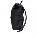 Rucksack Rolltop Easy Small Monochrome, Farbe: schwarz, blau/petrol, rot/weinrot, Marke: Got Bag, Abmessungen in cm: 27x40x13, Bild 3 von 10