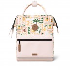 Rucksack Adventurer Small mit zwei auswechselbaren Vortaschen, Farbe: flieder/lila, beige, Marke: Cabaia, Abmessungen in cm: 23x32x13, Bild 2 von 10