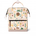 Rucksack Adventurer Small mit zwei auswechselbaren Vortaschen, Farbe: flieder/lila, beige, Marke: Cabaia, Abmessungen in cm: 23x32x13, Bild 3 von 10